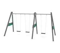 Recycled:play høyt huskestativ med 3 seter RC0591