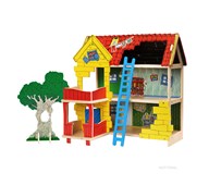Pippi Villa Villekulla med 12 figurer