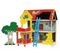 Pippi Villa Villekulla med 12 figurer