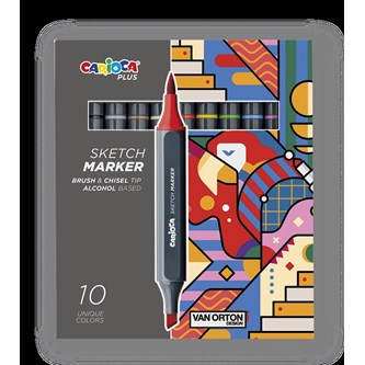 Sketch marker Carioca Plus 10 stk