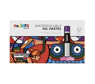 Oljepastell Carioca Plus 12 stk