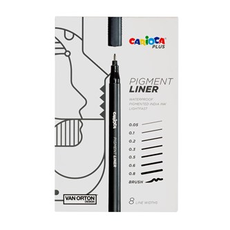 Fineliner Carioca Plus 8 stk