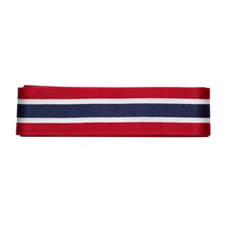 Pyntebånd norsk flagg 25 mm x 3 m
