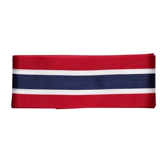 Pyntebånd norsk flagg 40 mm x 3 m