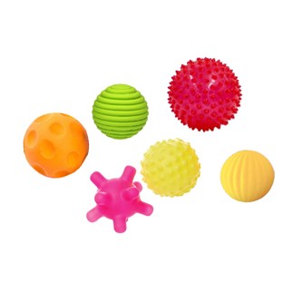 Sensoriske baller 6 stk
