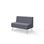 Modulsofa Liner 120 H80 smulespalte