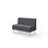 Modulsofa Liner 120 H80 smulespalte