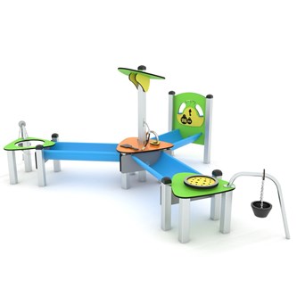 SOLO 0132 Stor kombinasjon sand-og vannlek