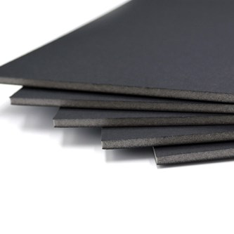 Foamboard svart A1 25 stk