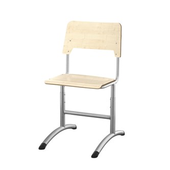 Stol Como FSC 38/51 stort sete sølv