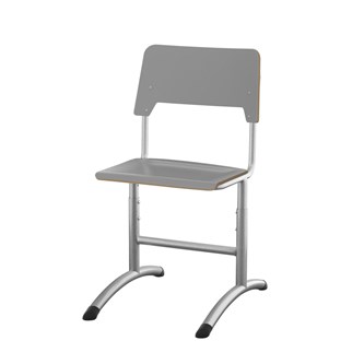 Stol Como FSC 38/51 stort sete sølv