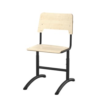 Stol Como FSC 38/51 stort sete svart