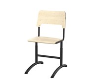 Stol Como FSC 38/51 stort sete svart