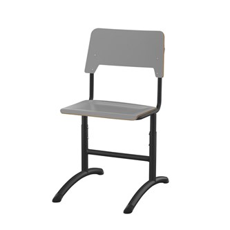 Stol Como FSC 38/51 stort sete svart