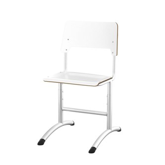 Stol Como FSC 38/51 stort sete hvit