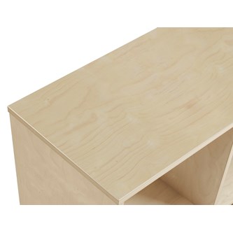 Kubus buet 4 rom bjørk H55 cm