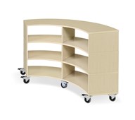 Kubus buet 6 rom bjørk H77 cm