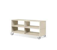 Kubus lav 4 rom hvitpigmentert H55 cm