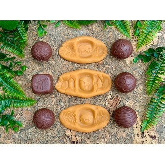 Motivkuler ville dyr 6 stk