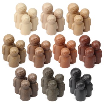 Familier av stein 30 stk