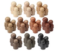 Familier av stein 30 stk