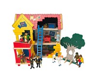 Pippi Villa Villekulla med 12 figurer