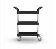 Laboratorievogn DuraLab liten 3 dype hyller