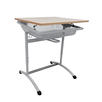 Elevpult Mandal mesh HT Sølv