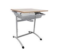 Elevpult Mandal mesh HT Sølv