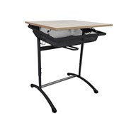 Elevpult Mandal mesh HT Svart