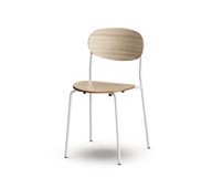 Stol Collab FSC 4-ben sh 45 cm sølv