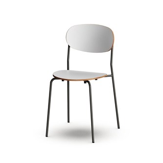 Stol Collab FSC BX 4-ben sh 45 cm svart