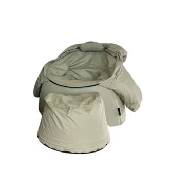 Protac Sensit® Junior ballstol, Nature Khaki inkl fotkrakk