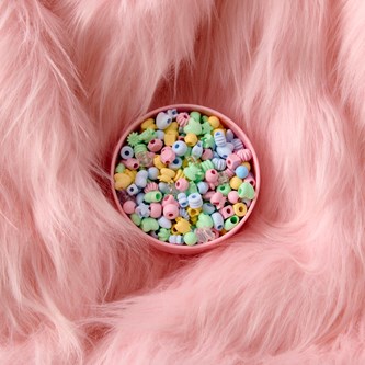 Dantoy perler pastell 520 stk