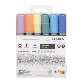 Tusj Lyra Graduate mark all 2 mm 6 stk