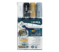 Tusj Lyra Graduate mark all 2 mm 4 stk