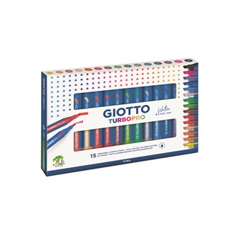 Tusjer Giotto Turbo Pro 15 stk