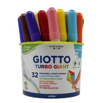 Tusjer Giotto Turbo Giant 32 stk