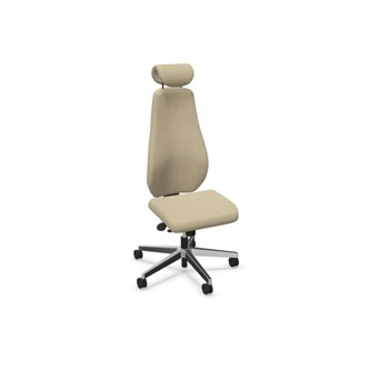 Kontorstol Bjarg FST høy rygg nakkestøtte Remix 3
