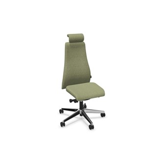 Kontorstol Viden ERT høy rygg med nakkestøtte Rivet