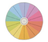 Leketeppe Ø175 cm regnbue