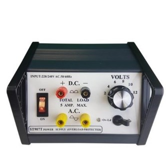 Spenningsaggregat AC/DC, 2–12 V