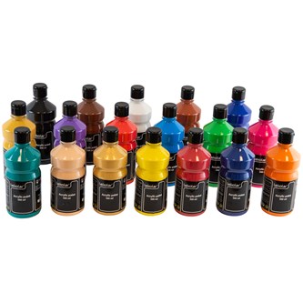 Akrylmaling Lekolar 500 ml