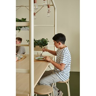 Bord MeetUs FSC 140x80xH90 cm HT hvit