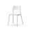 Stol Como FSC 4 ben sh 45 cm mellomstort sete sølvfargede ben