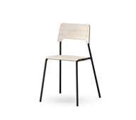 Stol Como FSC BX 4 ben sh 45 cm mellomstort sete svarte ben