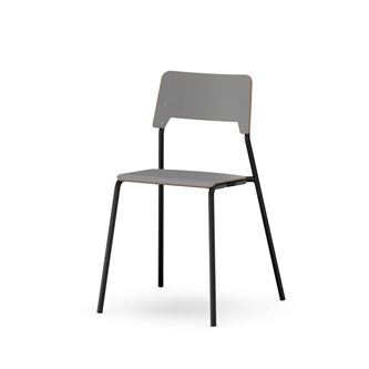 Stol Como FSC BX 4 ben sh 45 cm mellomstort sete svarte ben