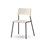 Stol Como FSC BX 4 ben sh 45 cm stort sete svarte ben