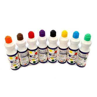 Penn med flytende maling 8x75 ml