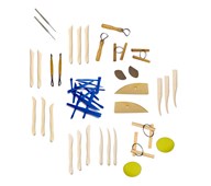 Verktøysett for leire